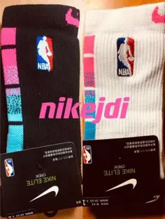 マイアミ・ヒート NIKEナイキNBAMLB バスケットボールソックス 二足