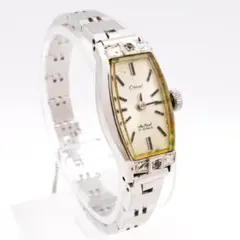 《希少》ORIENT 腕時計 シルバー 手動巻き 21石 ドレスウォッチ