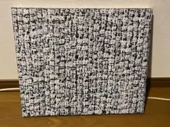 抽象画、モノクロ、モノトーン、白黒、アートブリュット、アウトサイダーアート、F8