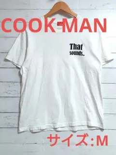 【COOK MAN】Ｔシャツ　半袖　サイズ:M