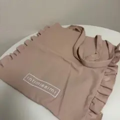 intimissimi フリル付きエコバッグ ピンク