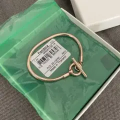 Pandora T-bar snake chain bracelet