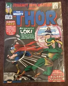 MARVEL マーベル　ロキ&ソー　クリアファイル　アメコミ絵柄　アベンジャーズ