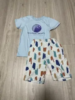 キッズ 男の子 半袖Tシャツ140cm＆ハーフパンツ130cmセット