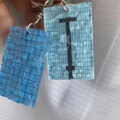 プールキーホルダー　2個セット