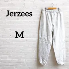 一点もの‼︎Jerzees【M】グレー ホワイトスウェットパンツメンズレディース