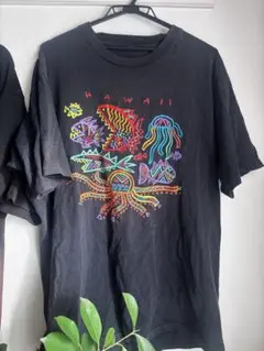 Hawaii カラフルグラフィック Tシャツ　古着