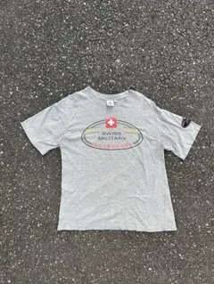 90s スイスミリタリー　ヴィンテージ　tシャツ　半袖　古着　スイス軍