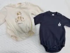 Cottoli バースデイ ロンパース 70