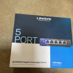 Linksys ギガ スイッチングハブ 5ポート