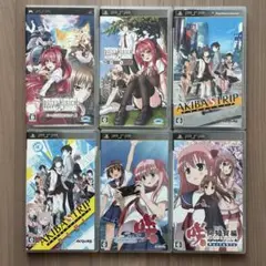 PSP ソフト ポリフォニカ、アキバズトリップ、咲など 6本
