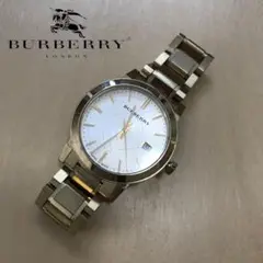 Burberry メンズ デイト ゴールド 腕時計 バーバリー アナログ