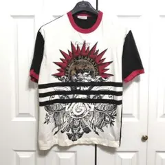 GIANFRANCO FERRE　イタリア　Tシャツ　ベージュ　オフホワイト　絹