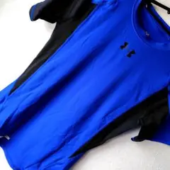 UNDER ARMOUR アンダーシャツ M 青黒 レディース Heatgear