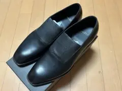 RAINMAKER KYOTO ドレスシューズ　レザー　ブラック　ゴムバンド RAINMAKER KYOTO ドレスシューズ レザー ブラック ゴムバンド