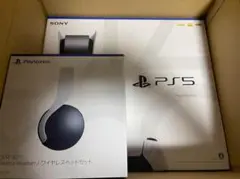プレイステーション5 3D ワイヤレスヘッドセット(白)