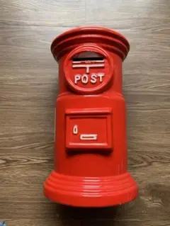 レトロ 赤い郵便ポスト　30cm