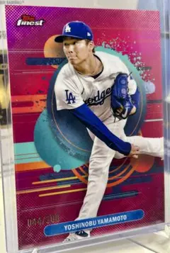 山本由伸 300シリ Topps Finest 2025 UnCommon