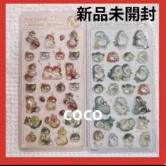 【新品未開封】mofusand ボンボンドロップシール　シール　2種　モフサンド