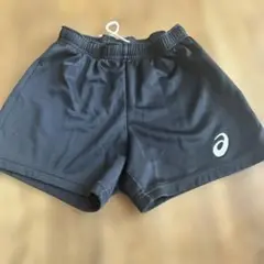 asics アシックス　黒 ショートパンツ S