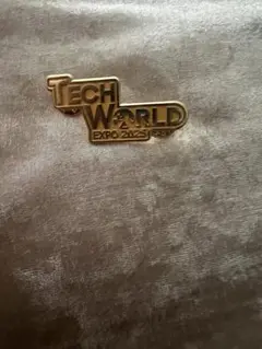 《非売品》techworld EXPO2025 ピンバッチ　大阪万博　関西万博