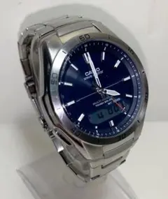 ★CASIO カシオ ウェーブセプター アナデジ 電波ソーラー WVA-M640