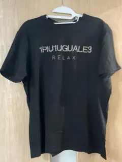 1piu1uguale3 relax ラインストーン ブラック　【XL】