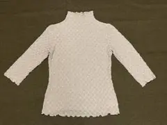 SHIZUKA KOMURO サマーニット　トップス　日本製　七分袖　美品