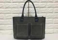 no6287 銀座かねまつ 本革 レザー トート ビジネスバッグ