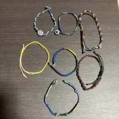 wakami beamsコラボ 編み込みブレスレット