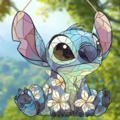 ディズニー　スティッチ　サンキャッチャー