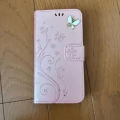 iPhone11 手帳型ケース ピンクゴールド