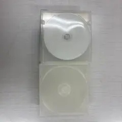 クリアケースに収納された未使用のケース付CD8枚、空ケース8枚セット。