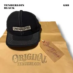 希少品！ TENDERLOIN メッシュキャップ UNEMPLOYED ブラック