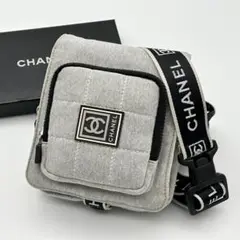 ✨極美品 希少✨CHANEL シャネル スポーツライン ポーチ ネイビー ✨極美品 希少✨CHANEL シャネル スポーツライン ポーチ