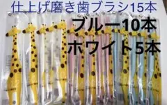 特価❗️歯科専売ci仕上げ磨き歯ブラシ２色15本