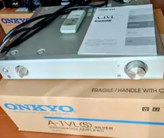 ONKYO A-1VL、C-1VL 完動品セット ONKYOのピュアオーディオ復帰第一弾A-1VL/C-1VLは驚きの高音質
