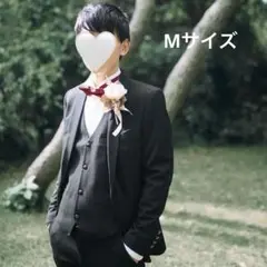 【値下げ可】ブラックタキシード　Mサイズ　結婚式・前撮り