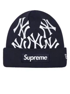 2025年最新】Supreme New York Yankees New Era Box Logo Beanie
