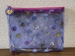値下げ ポケモン よなよなゴースト　ビニールフラットポーチ　ゴーストタイプ