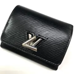 ヴィトン エピ ツイスト 三つ折り 財布 ブラック 中古品
