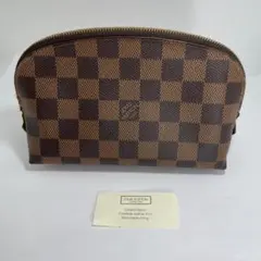 【美品】ルイ ヴィトン ダミエ ポシェット・コスメティック N47516