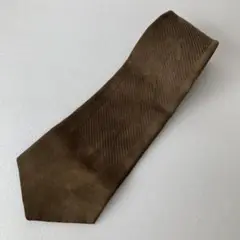 メンズネクタイ スエード？ つばめ柄 ブラウン