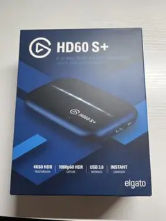 【箱付き】elgato HD 60 s+ キャプチャーボード