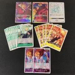 【サンジ】 まとめ売り ワンピースカード SR パラレル付き★