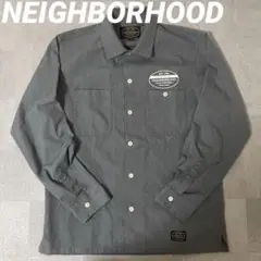 NEIGHBORHOOD グレー　ネイバーフッド 長袖シャツ M