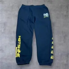 ブラックアイパッチ ×H&M ロゴプリントスウェットパンツ ブラック S