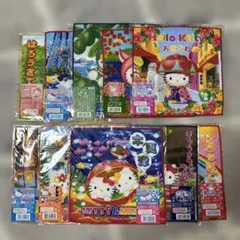 60 未使用 ハローキティ プチタオル 10枚セット 佐渡島 名古屋 沖縄 島根
