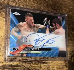 ufc prizm ダスティン・ポイエー　ダスティン・ポワリエ　サインカード ufc prizm ダスティンポイエー カード - メルカリ