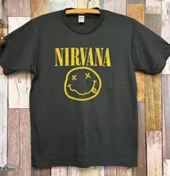 2XL★新品【Nirvana】ニルヴァーナ ★スマイルTシャツ★Bunny